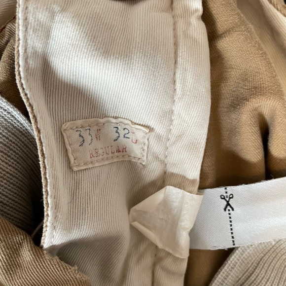 JCrew women’s tan chinos, 34x32L - Picture 2 of 6